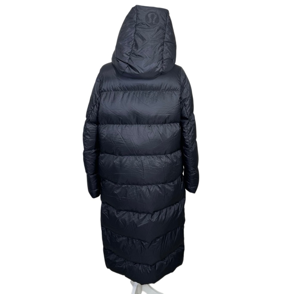 Lululemon Cloudscape Wrap Long Down Coat Black Si… - image 7